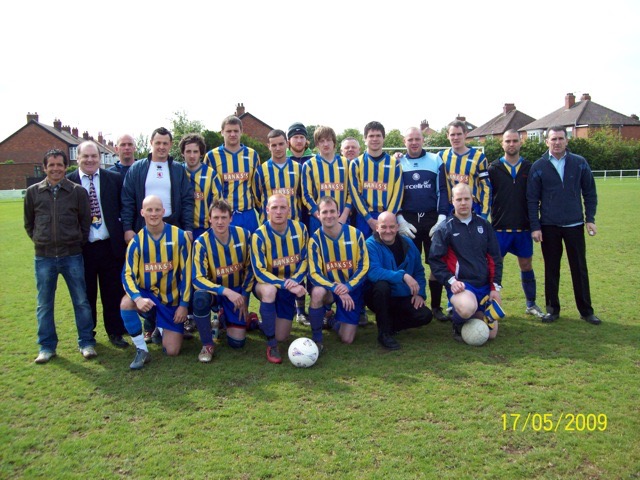 Ian Gorman Memorial Trophy Winners Mandale F.C 2008 - 2009